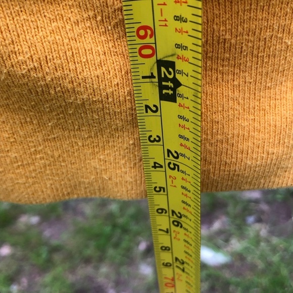 Champion Mustard Hoodie size small medium - Picture 6 of 13